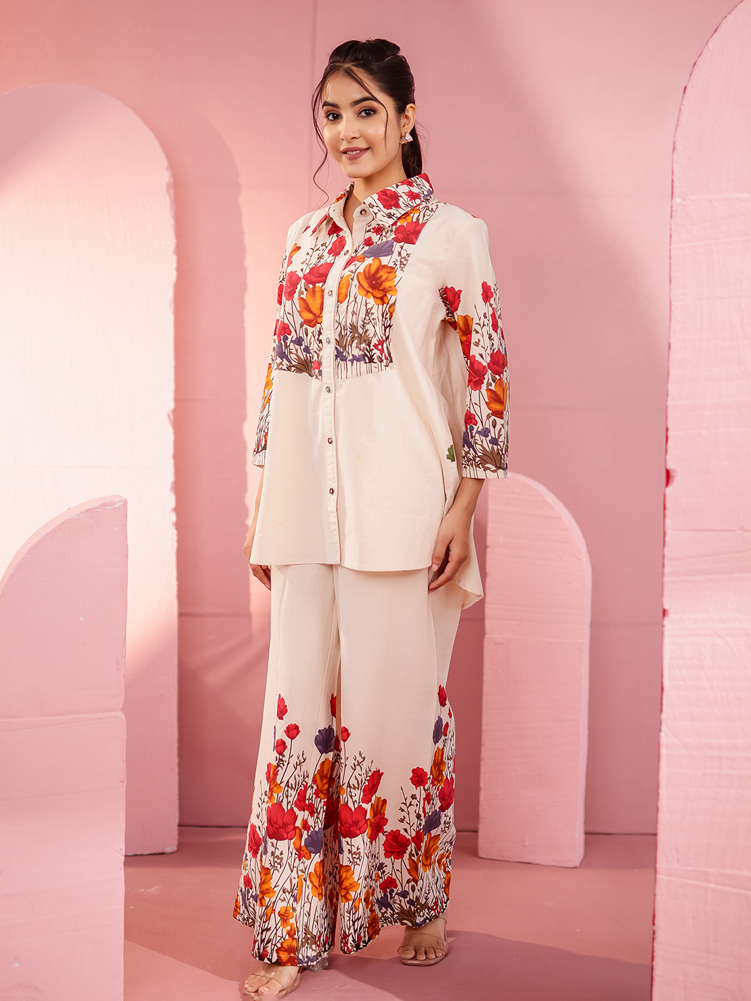 Cotton Flex Printed Co-ord Set
