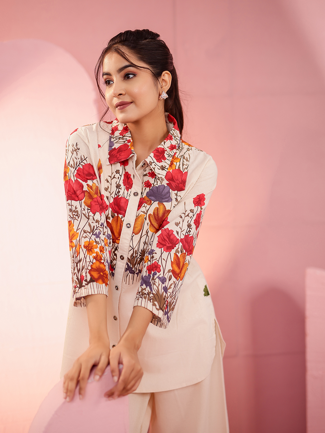Cotton Flex Printed Co-ord Set