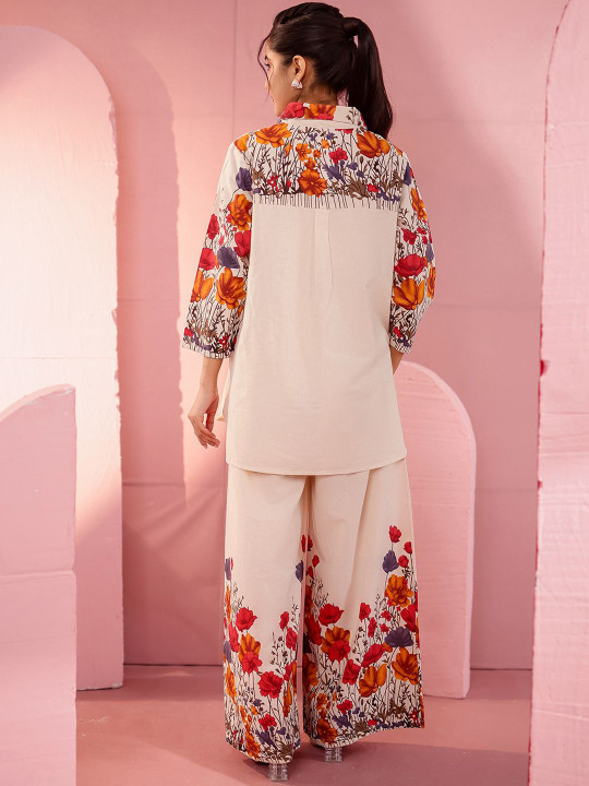 Cotton Flex Printed Co-ord Set