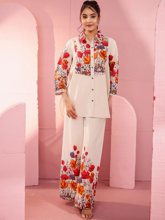 Cotton Flex Printed Co-ord Set