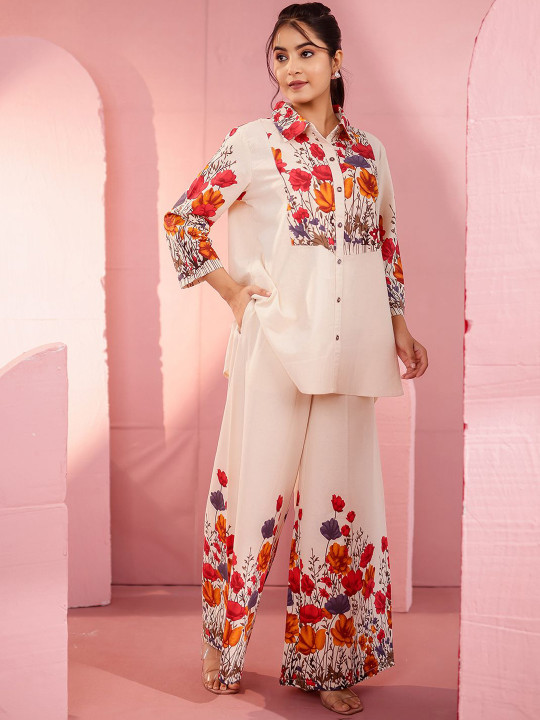Cotton Flex Printed Co-ord Set