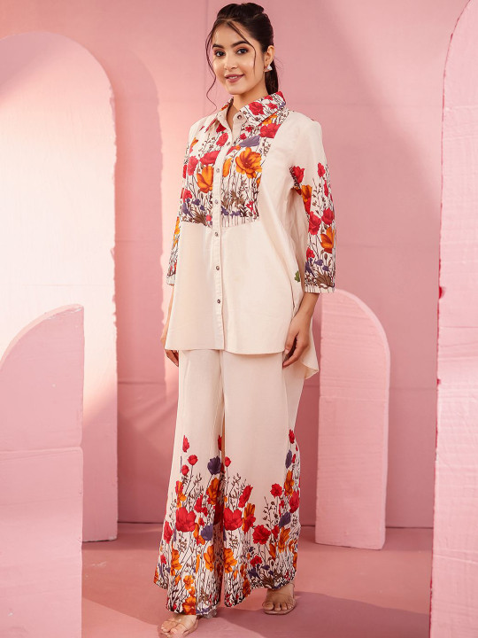 Cotton Flex Printed Co-ord Set