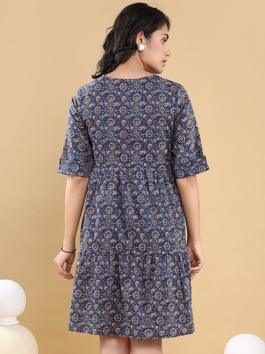 Cotton Printed Dress