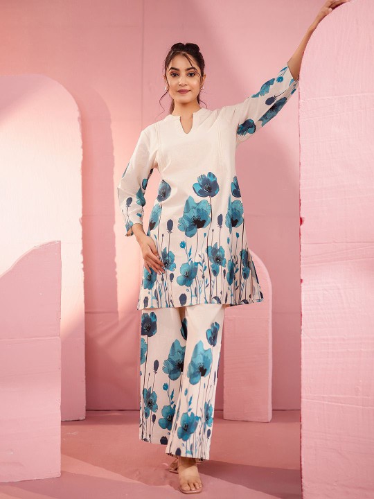 Cotton Flex Printed Co-ord Set