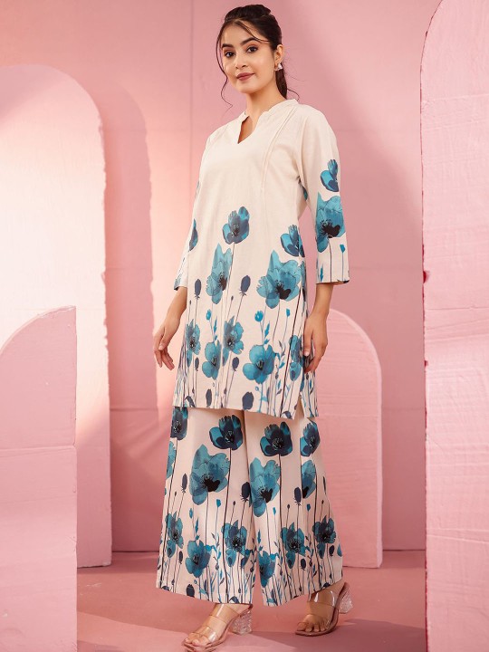 Cotton Flex Printed Co-ord Set