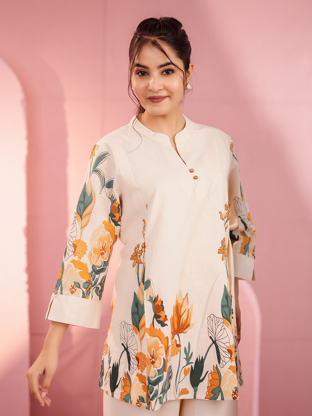 Cotton Flex Printed Co-ord Set