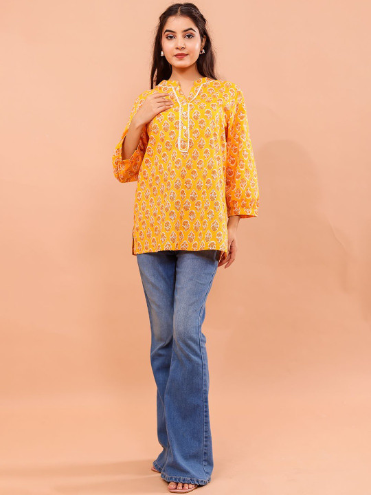 Cotton Printed Top