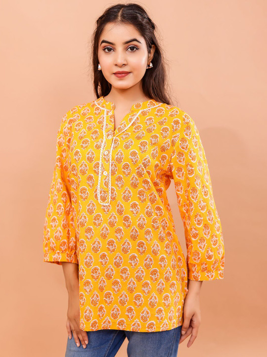Cotton Printed Top
