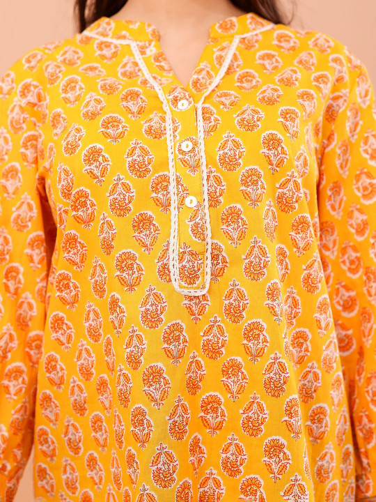 Cotton Printed Top