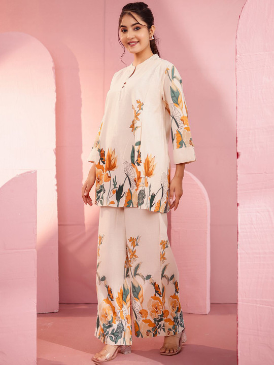 Cotton Flex Printed Co-ord Set