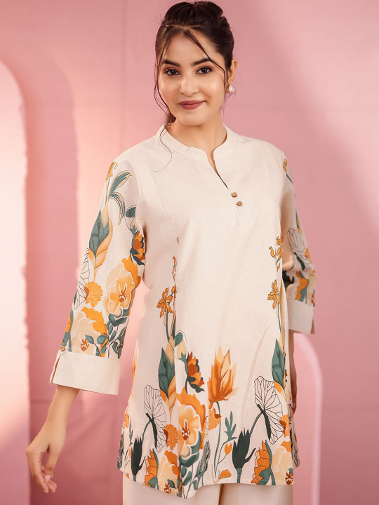 Cotton Flex Printed Co-ord Set