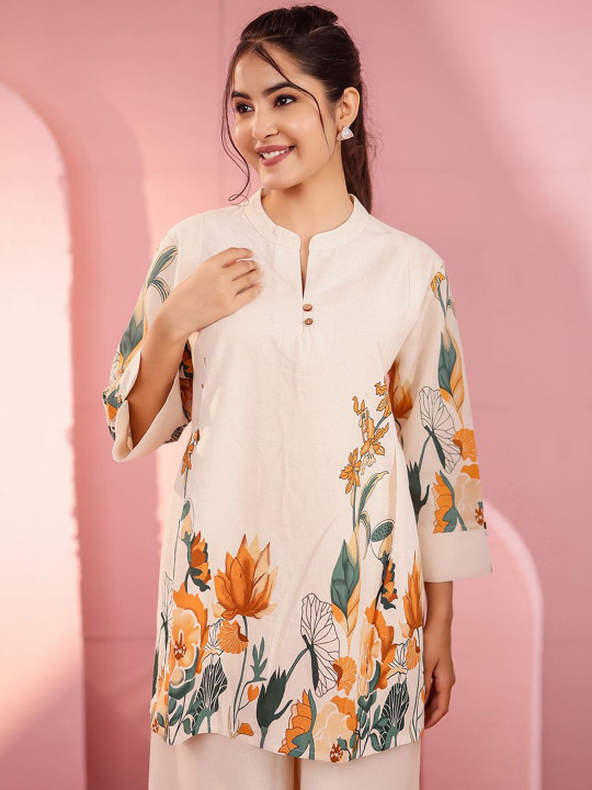 Cotton Flex Printed Co-ord Set