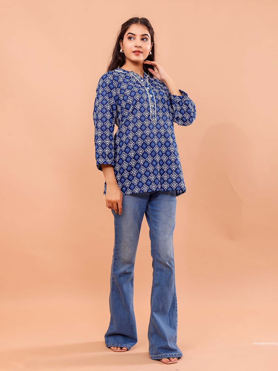 Cotton Printed Top