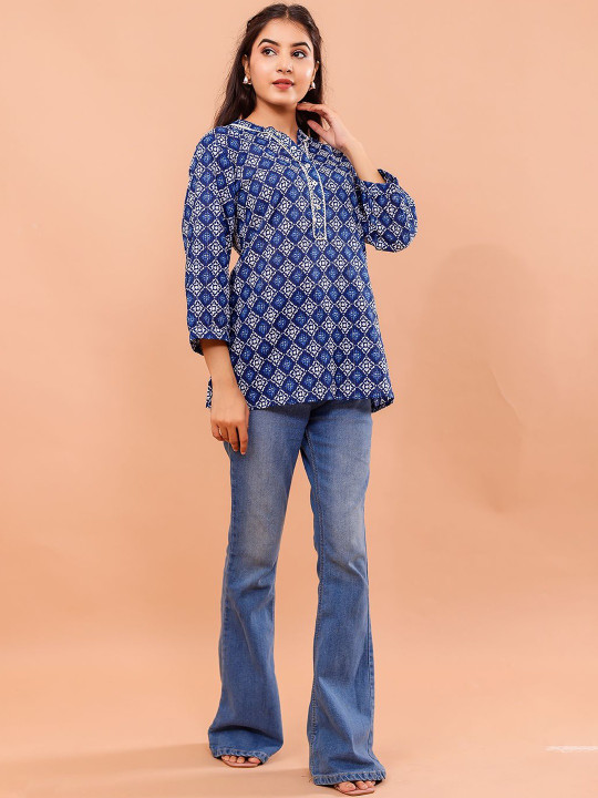 Cotton Printed Top