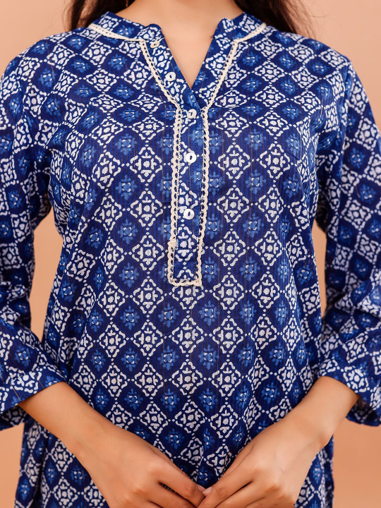 Cotton Printed Top