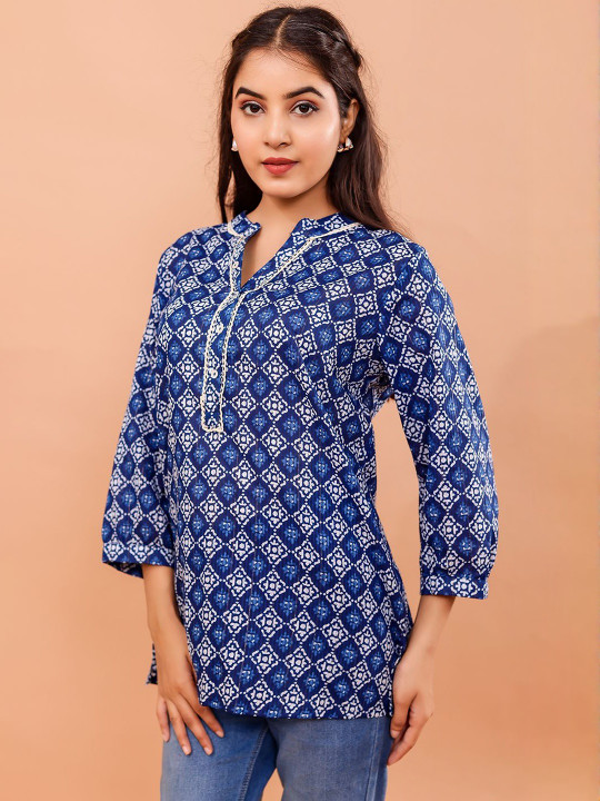 Cotton Printed Top
