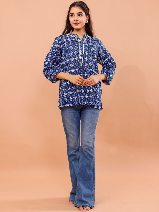 Cotton Printed Top