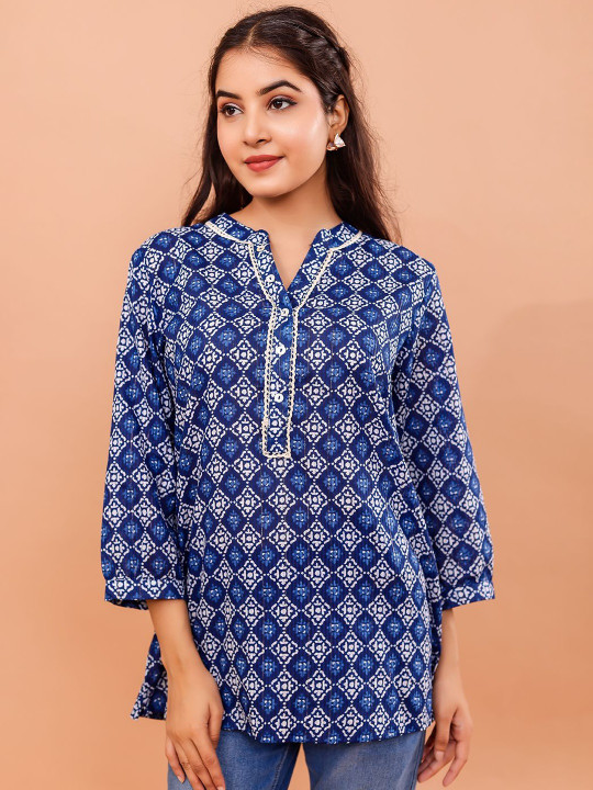 Cotton Printed Top