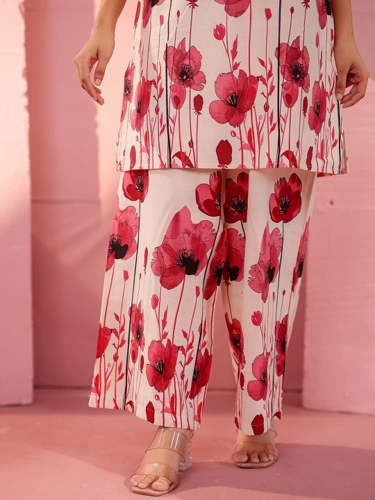 Cotton Flex Printed Co-ord Set