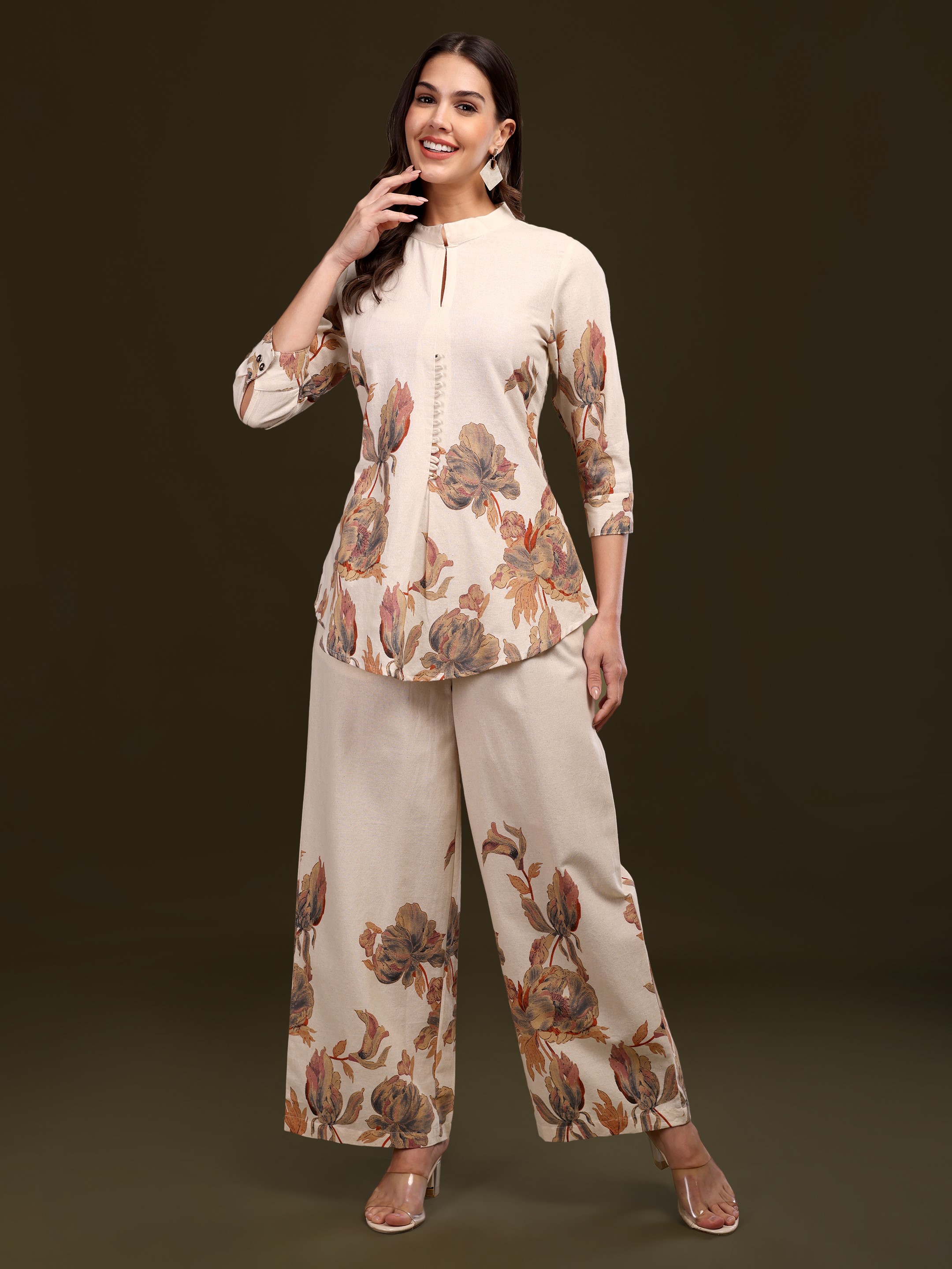 Cotton Flex Printed Co-ord Set