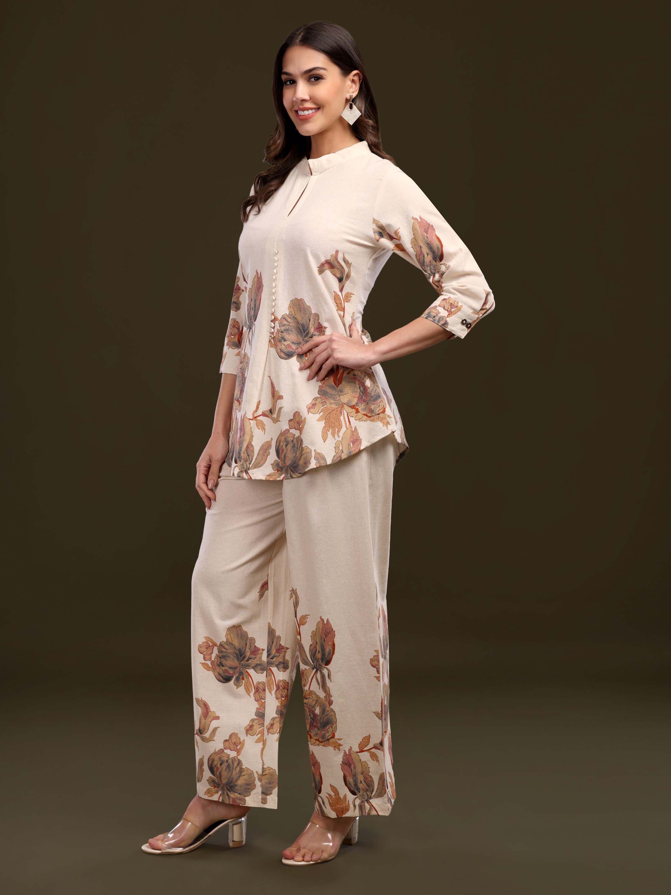 Cotton Flex Printed Co-ord Set