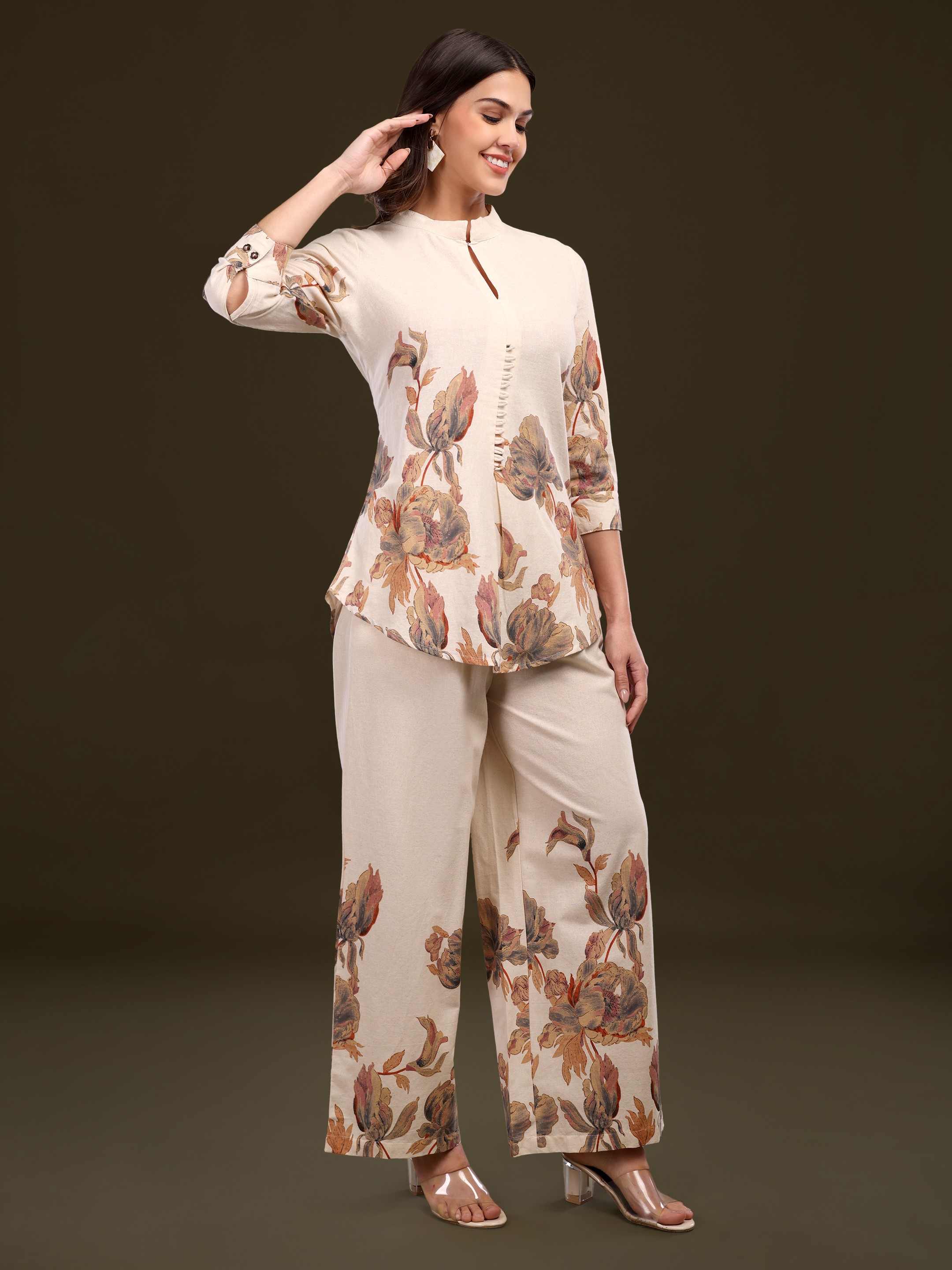 Cotton Flex Printed Co-ord Set