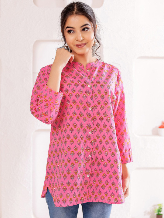 Women's Cotton Printed Top