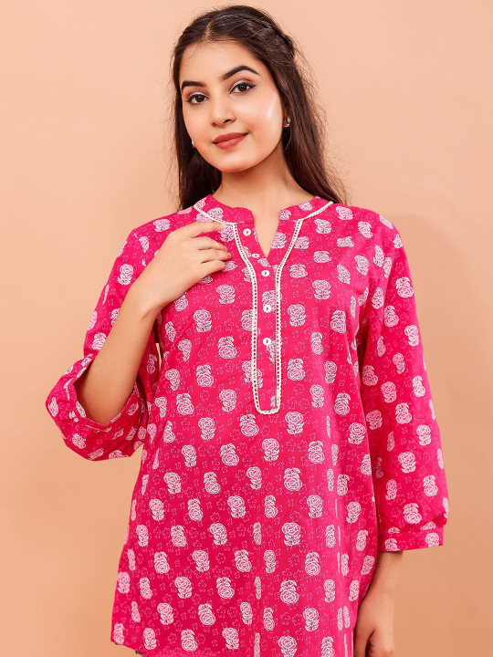 Cotton Printed Top