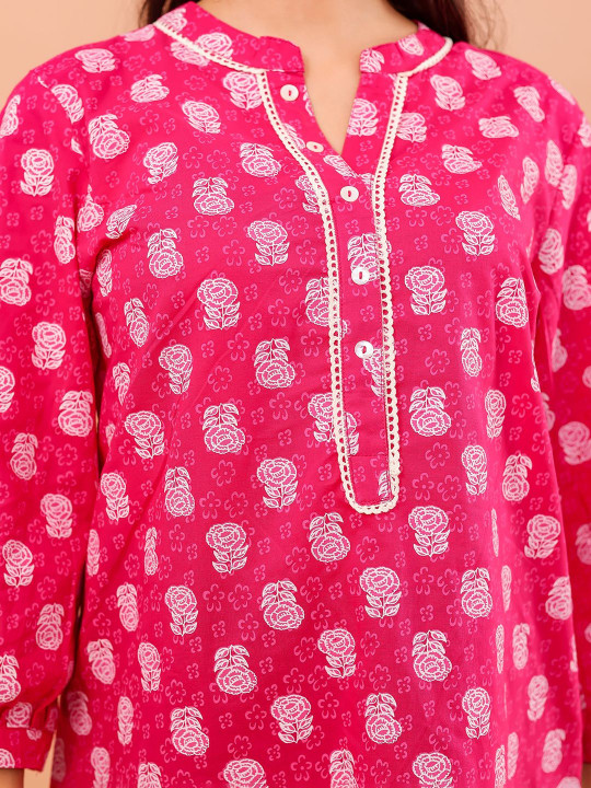 Cotton Printed Top