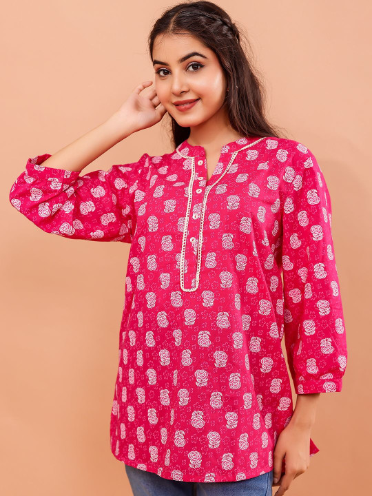 Cotton Printed Top