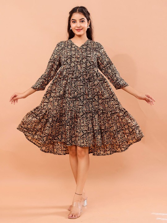 Cotton Printed Dress