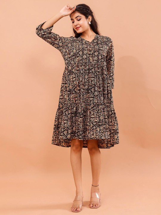 Cotton Printed Dress