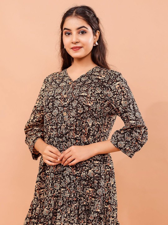 Cotton Printed Dress