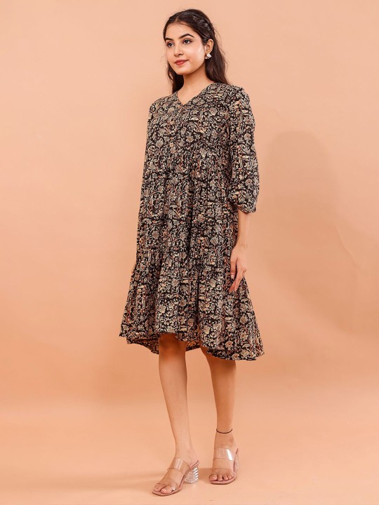 Cotton Printed Dress