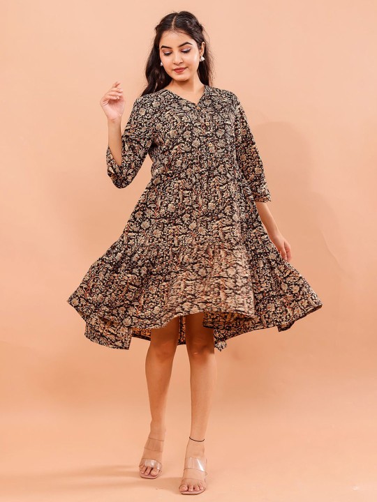 Cotton Printed Dress