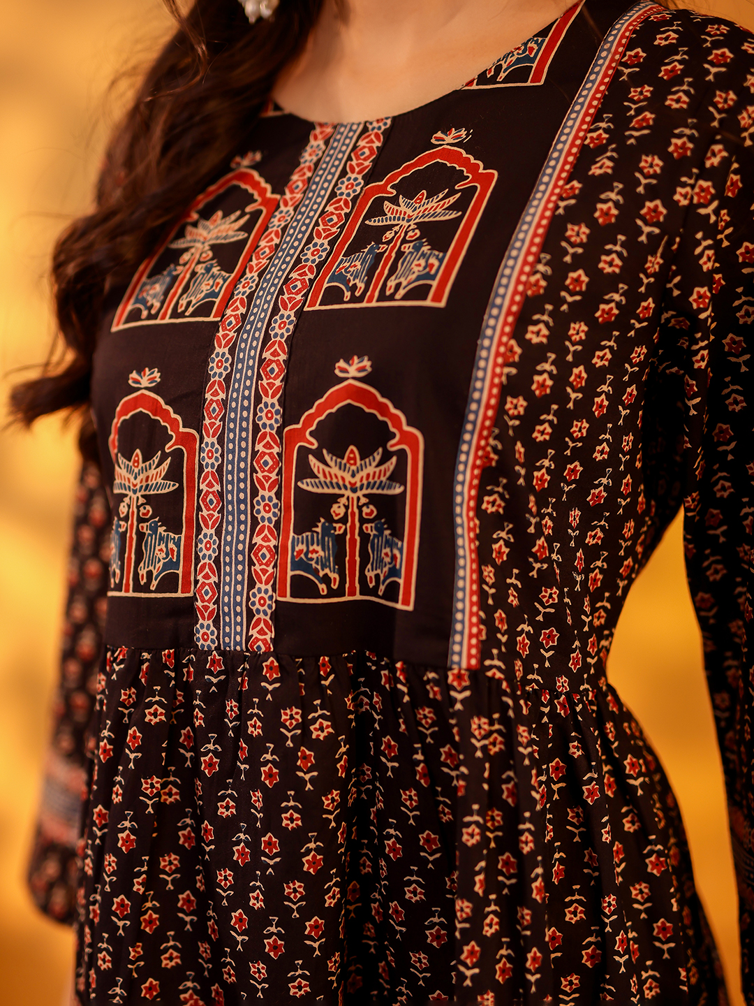 Cotton Printed Dress