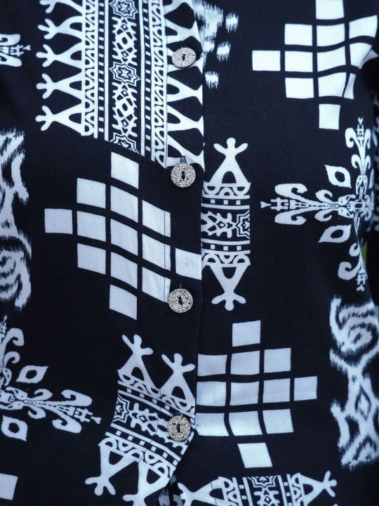 Rayon Printed Shirt With Palazzo Co-Ords