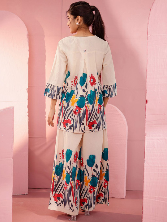 Cotton Flex Printed Co-ord Set