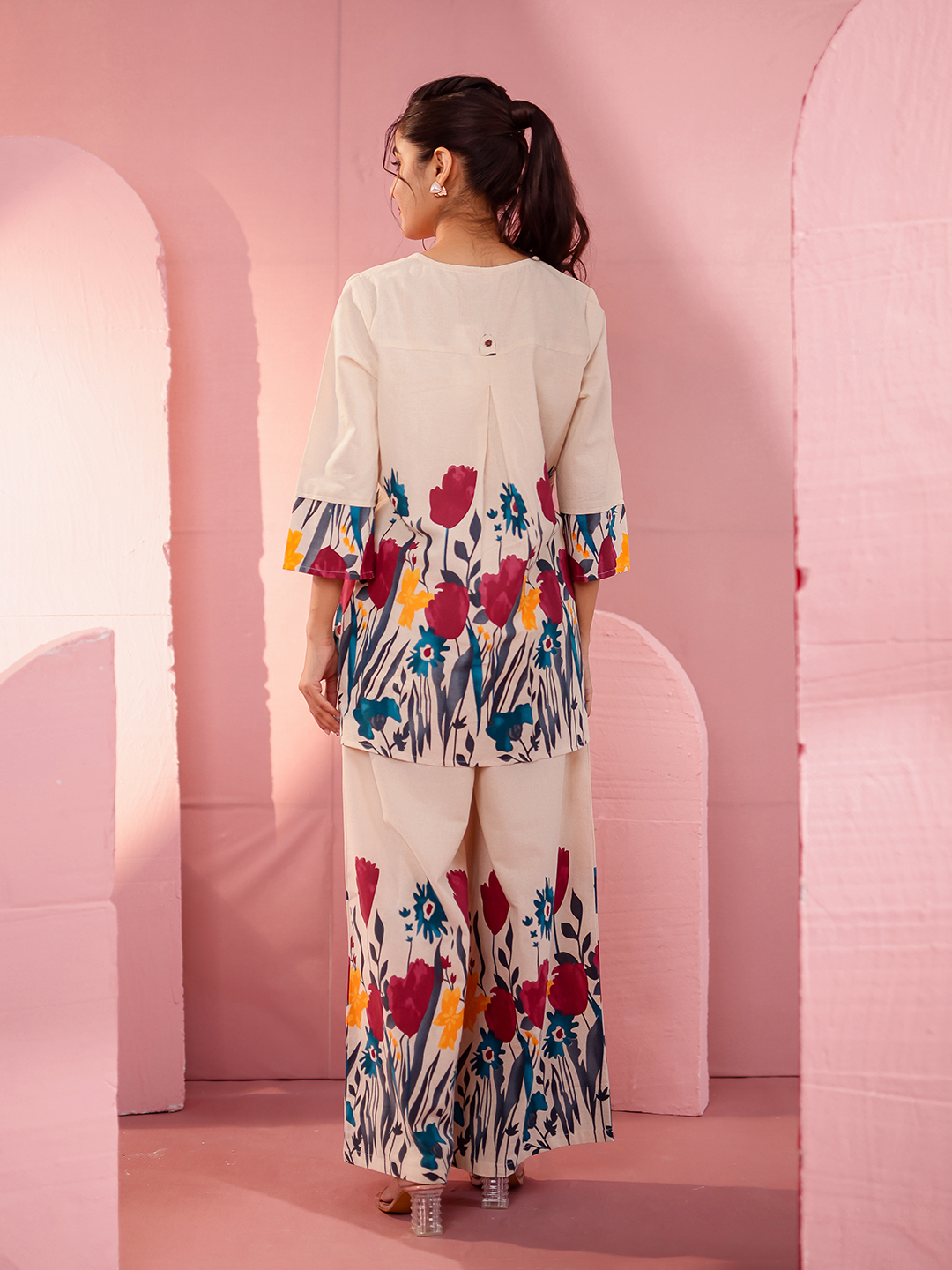 Cotton Flex Printed Co-ord Set