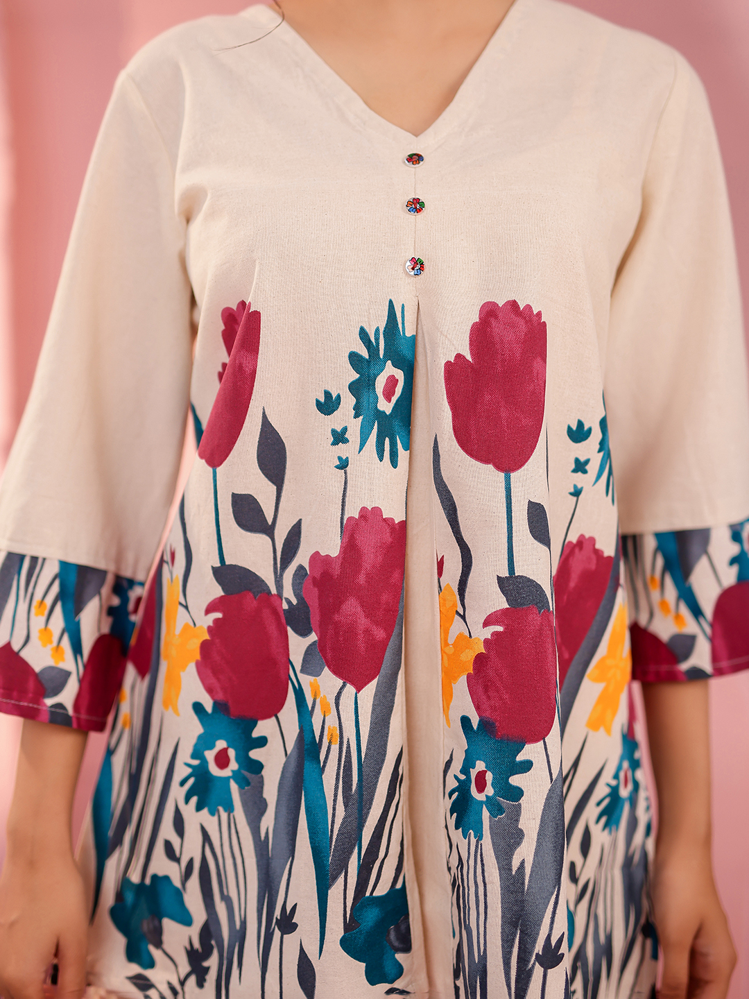 Cotton Flex Printed Co-ord Set