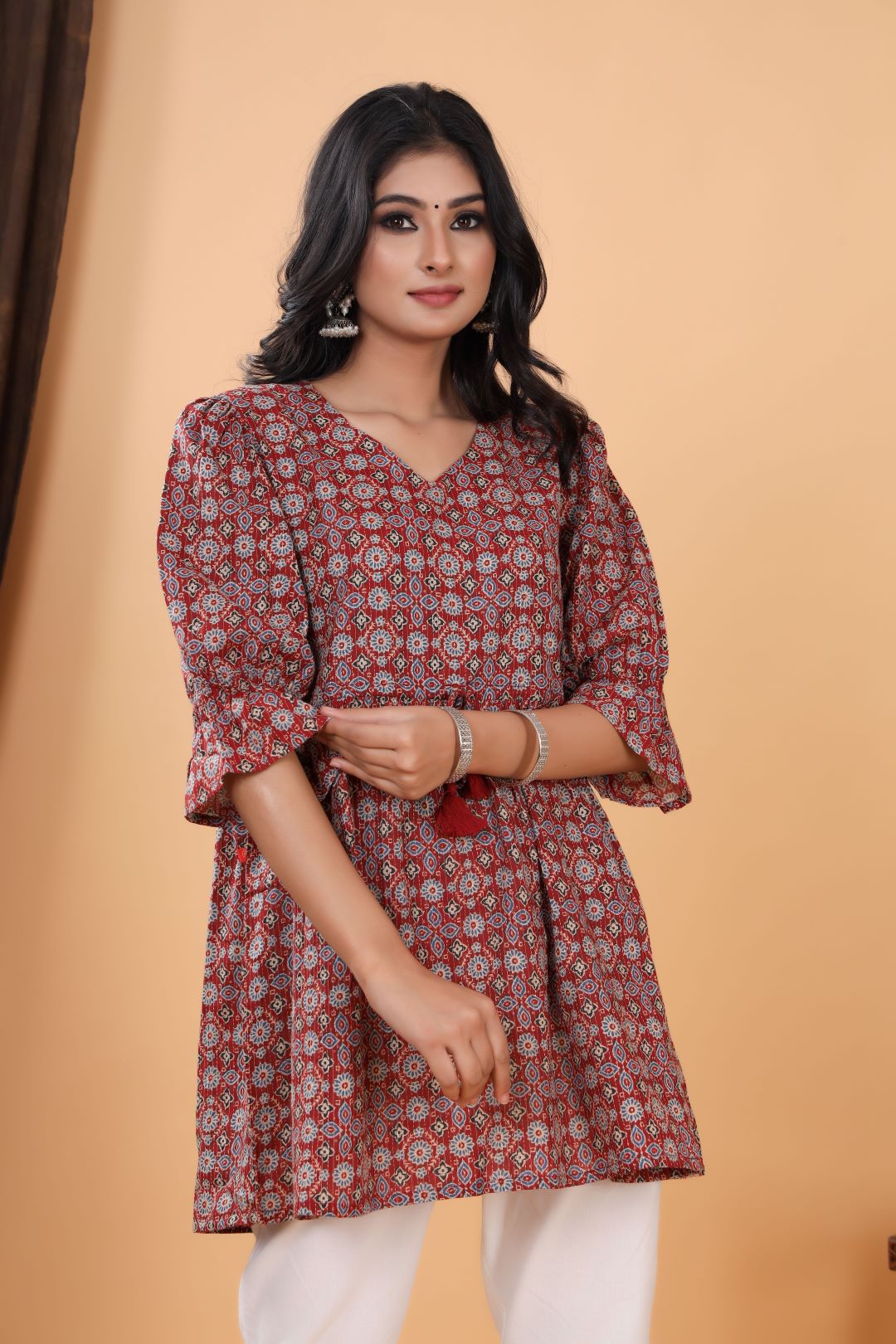 Women's Cotton Printed Top