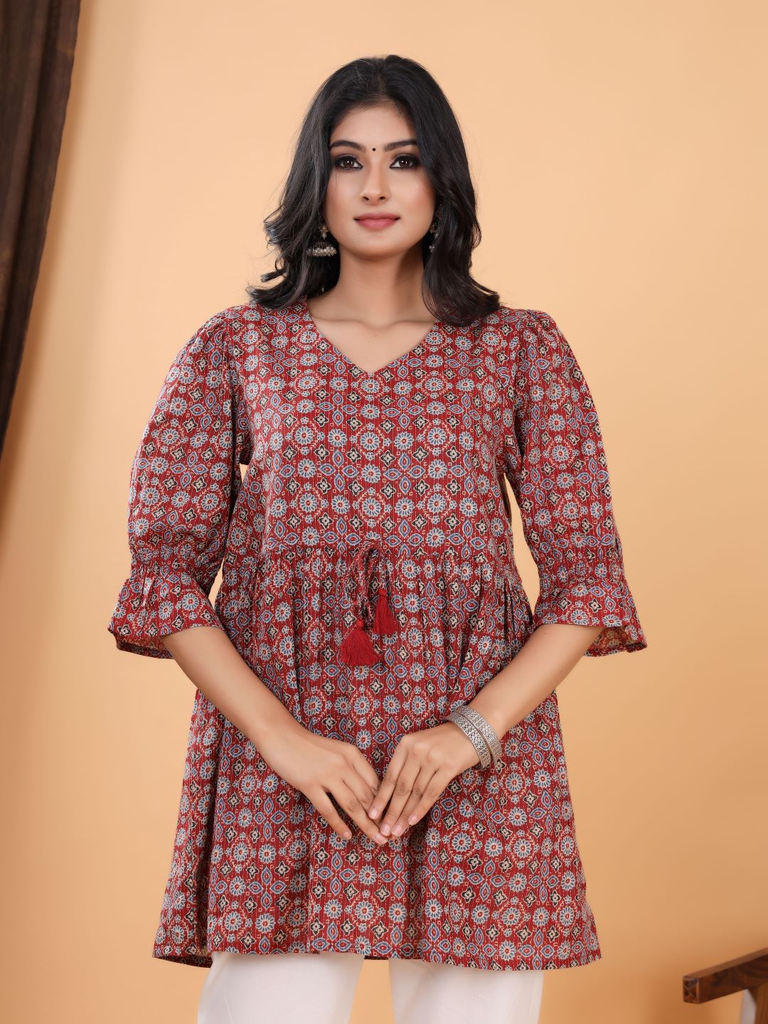 Women's Cotton Printed Top