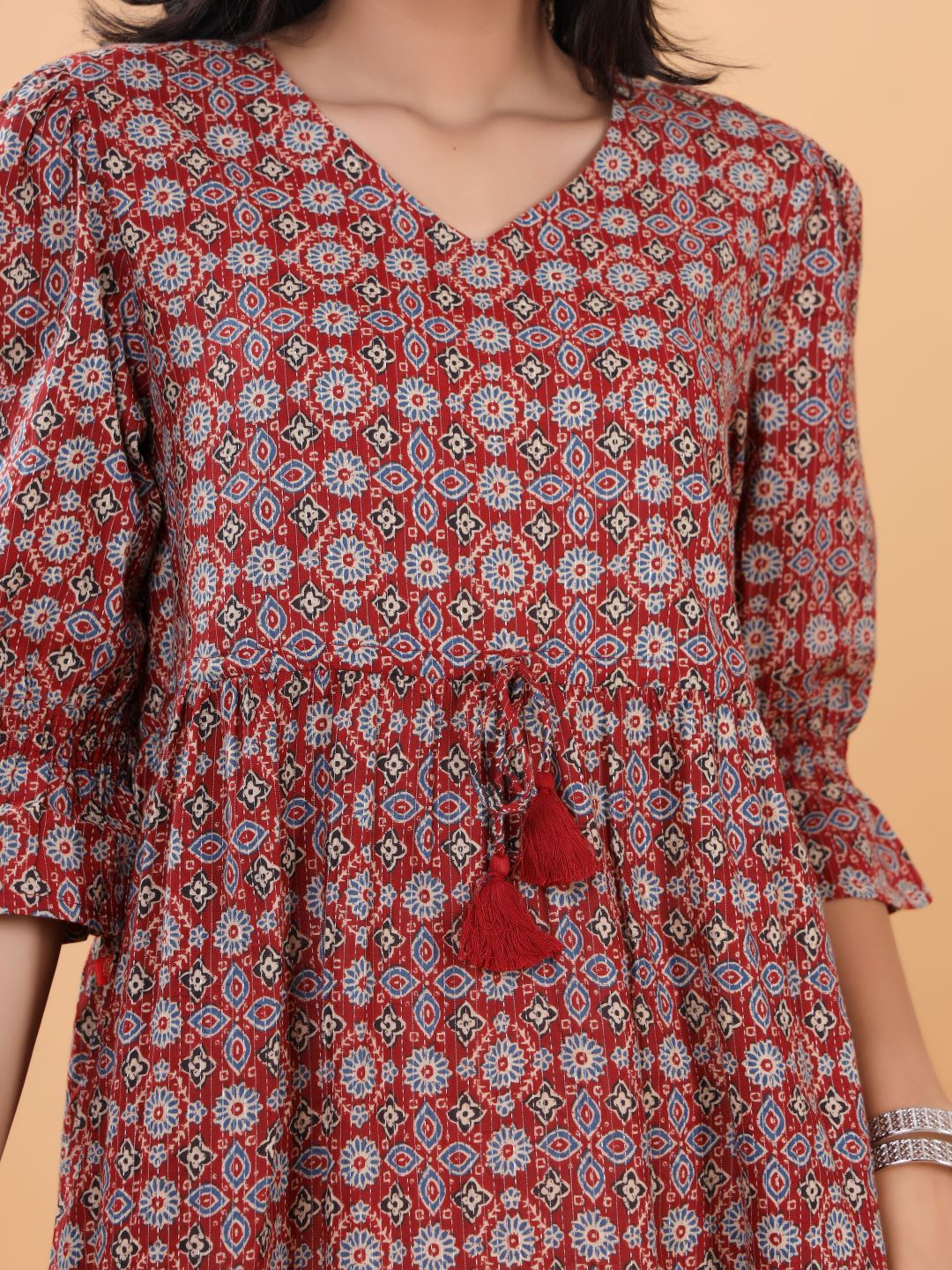 Women's Cotton Printed Top