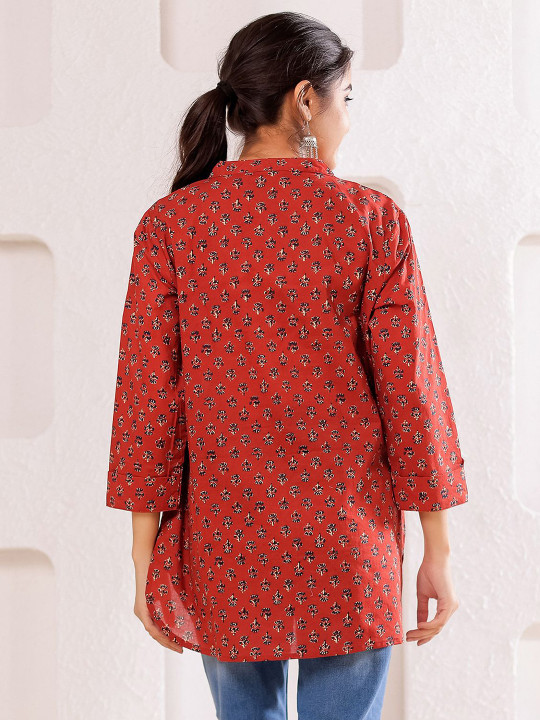 Women's Cotton Printed Top