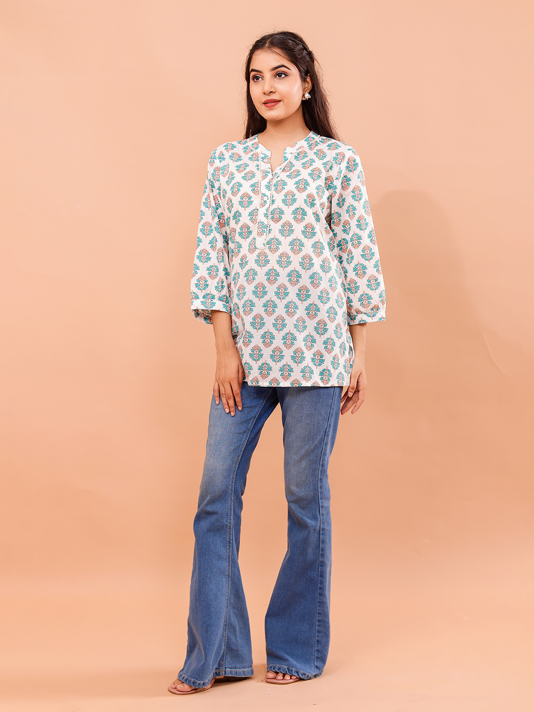 Cotton Printed Top