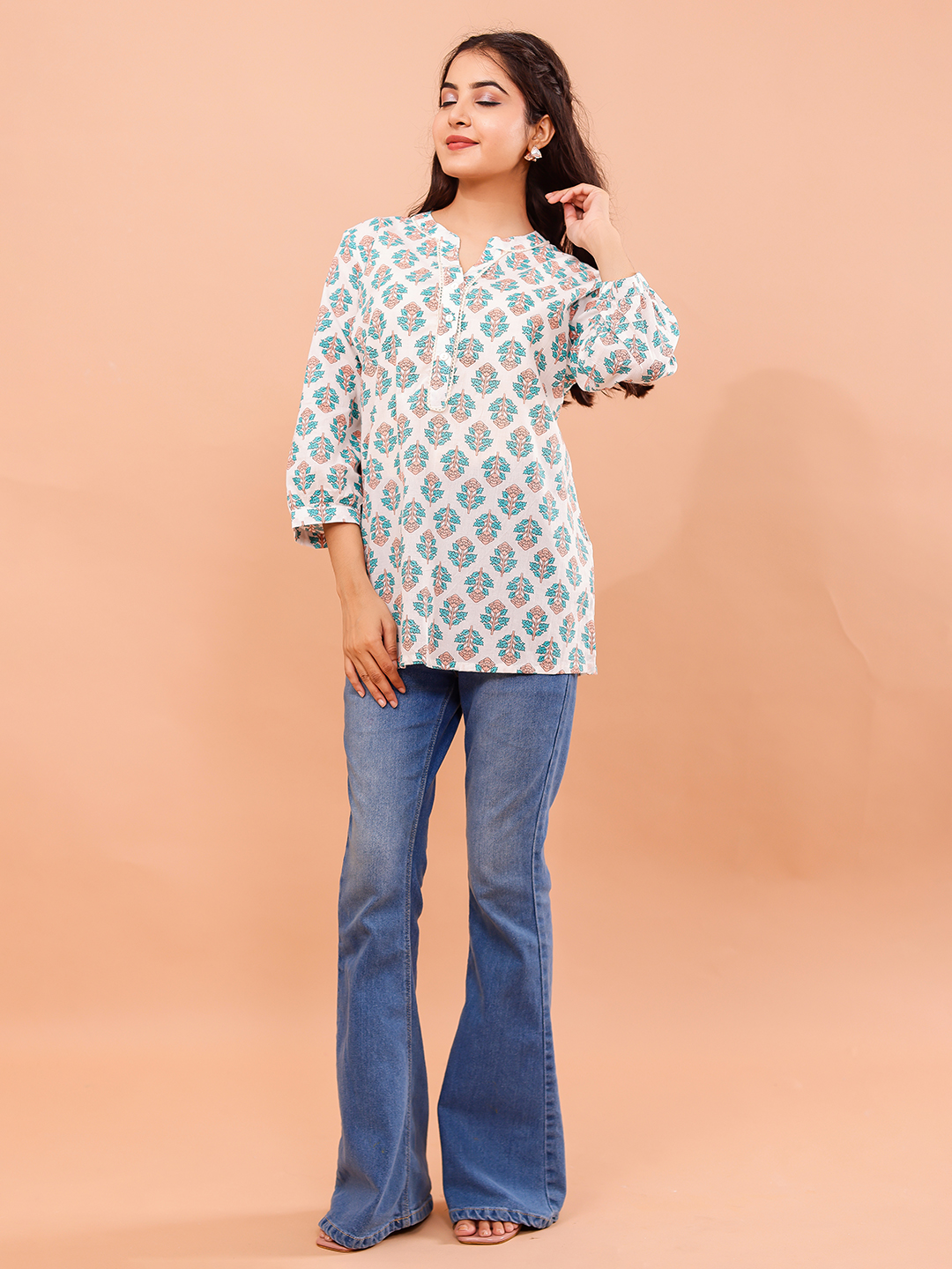 Cotton Printed Top