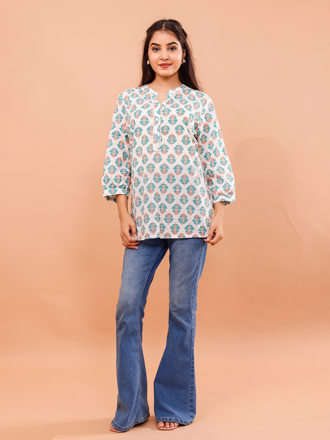 Cotton Printed Top
