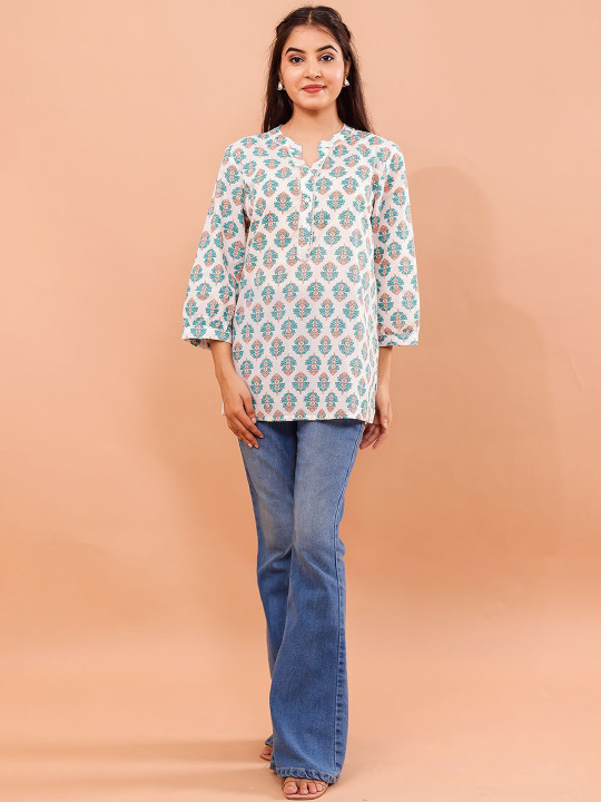 Cotton Printed Top