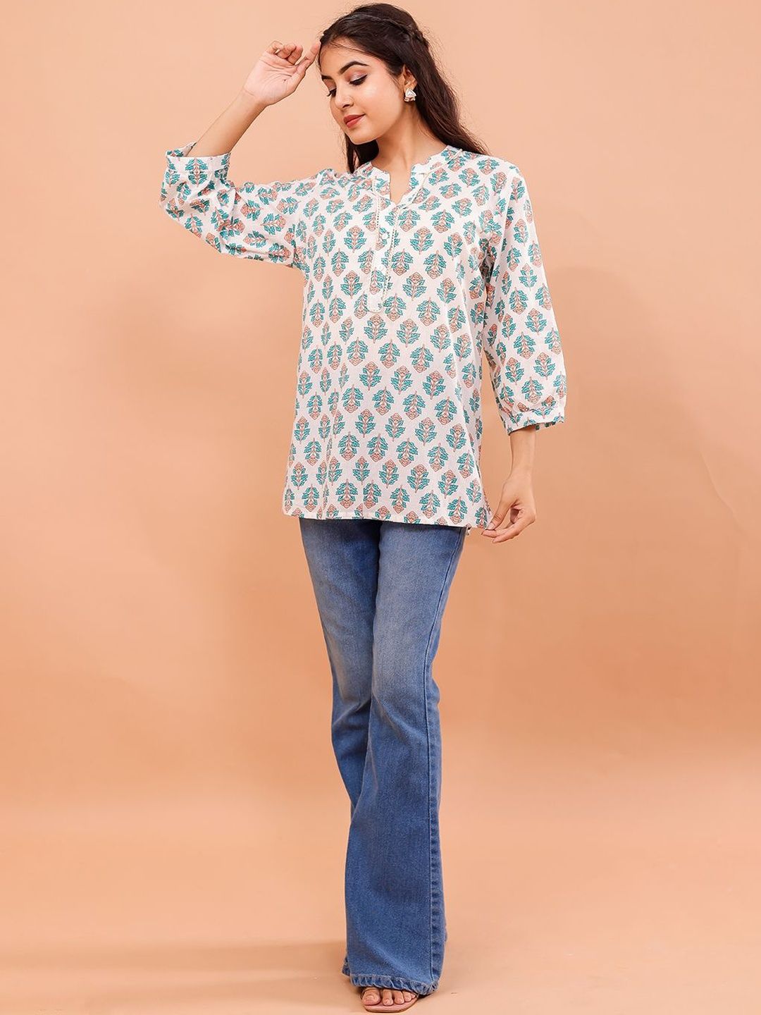 Cotton Printed Top
