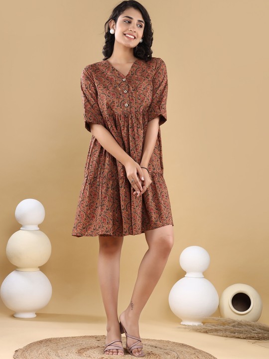 Cotton Printed Dress